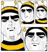 눈물 안습 만화 꿀벌 남자 슬픔 병맛 줄줄 눈물흘리는
<script src=